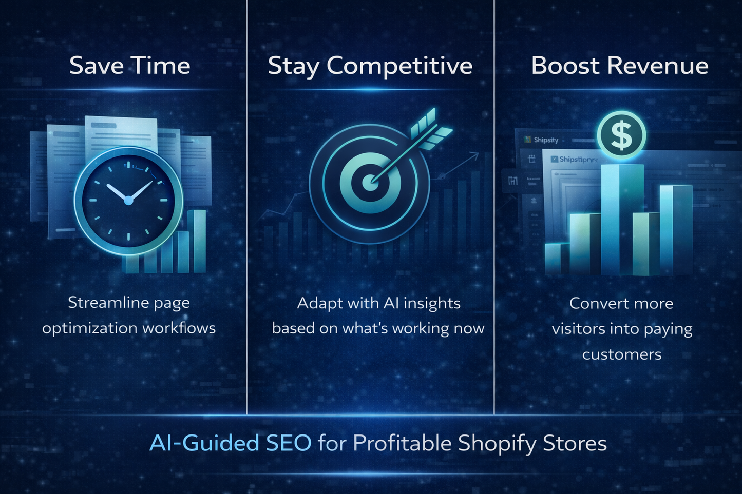 Guided AI Shopify SEO & Conversion Workflow System | Digital Download
