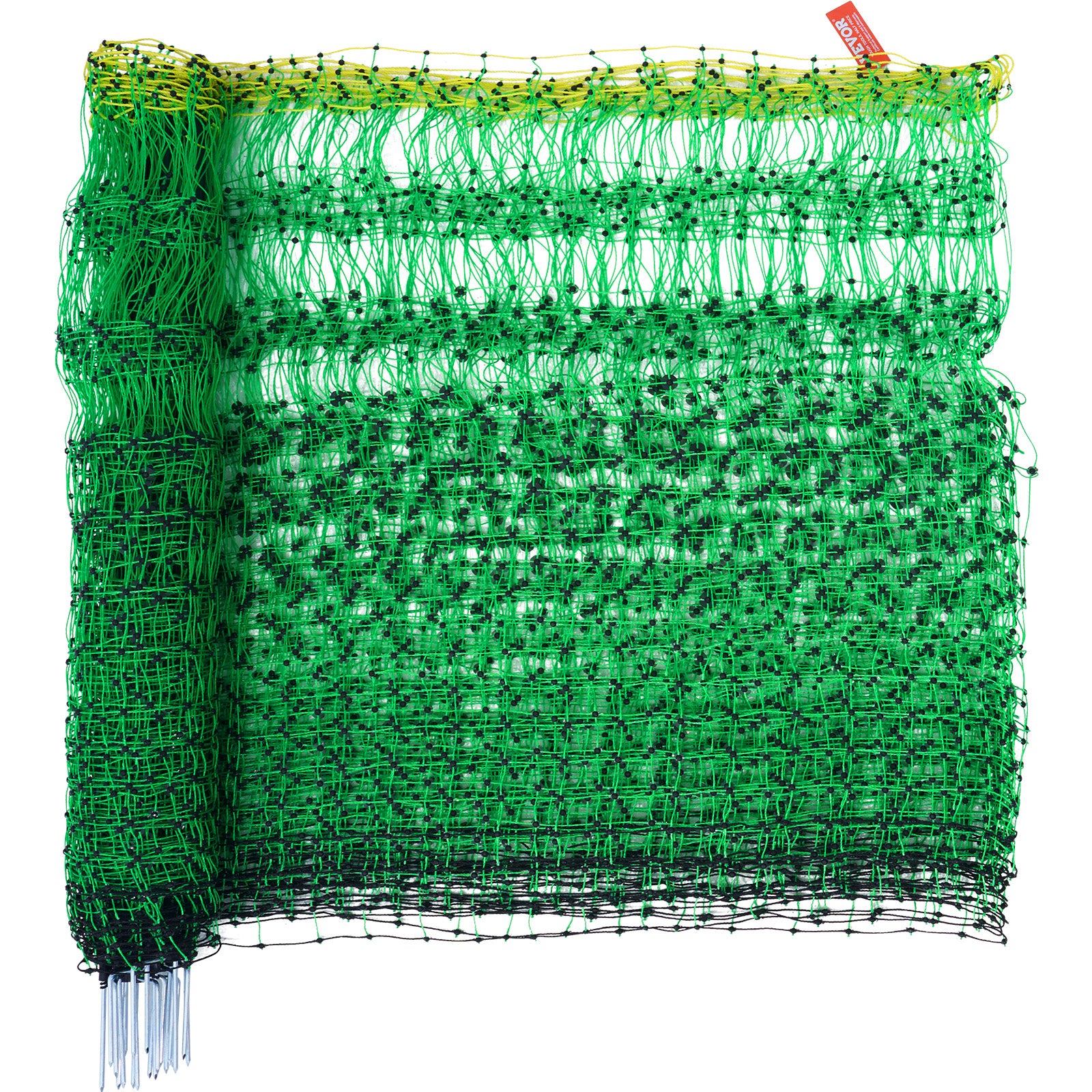 Electric fence netting rolled product view