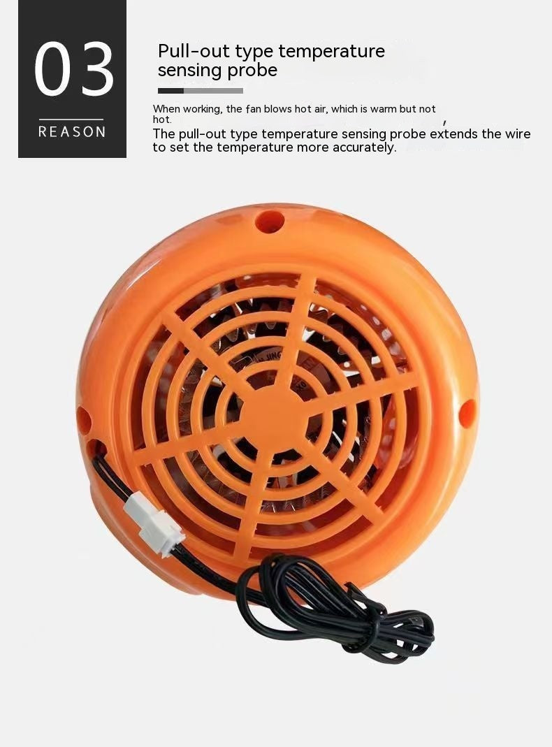 Programable Brooder Heat Lamp - Uses lightbulb socket, Set the Temp, Smart Heat Bulb Heater