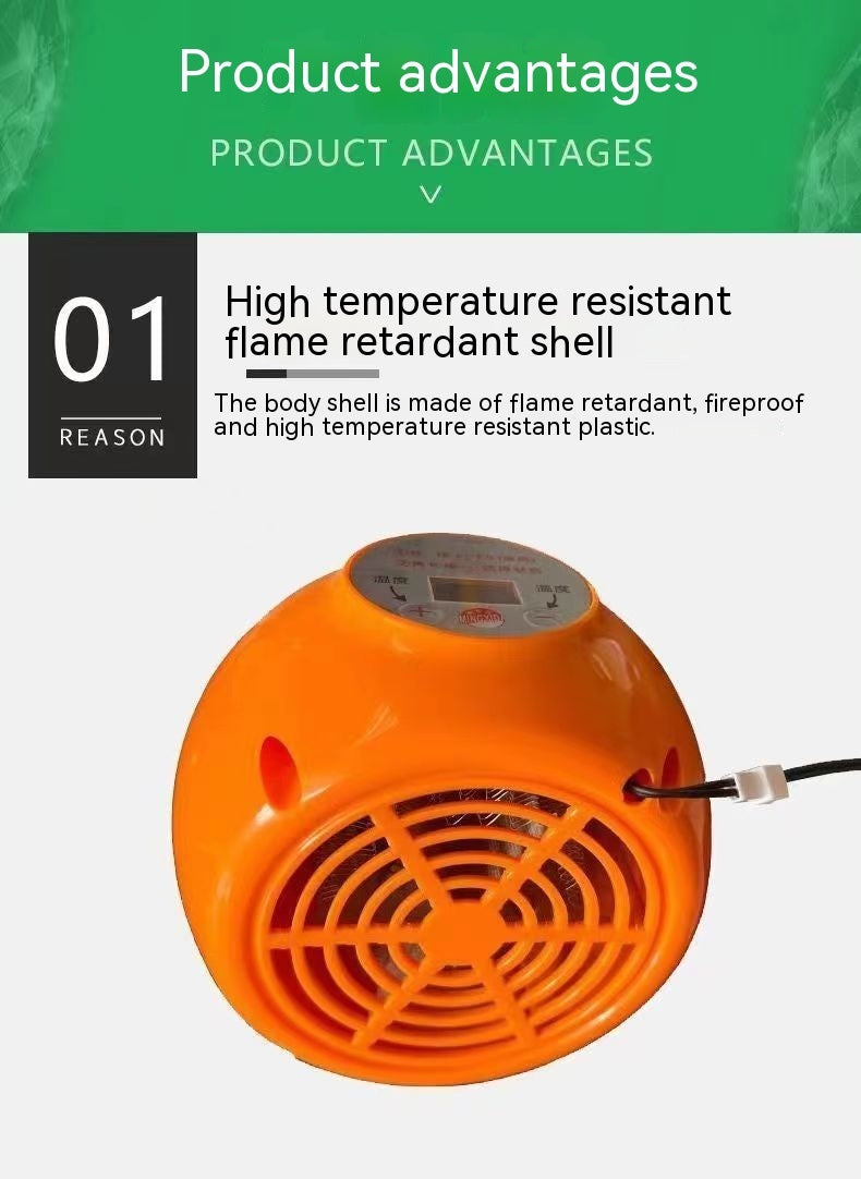 Programable Brooder Heat Lamp - Uses lightbulb socket, Set the Temp, Smart Heat Bulb Heater