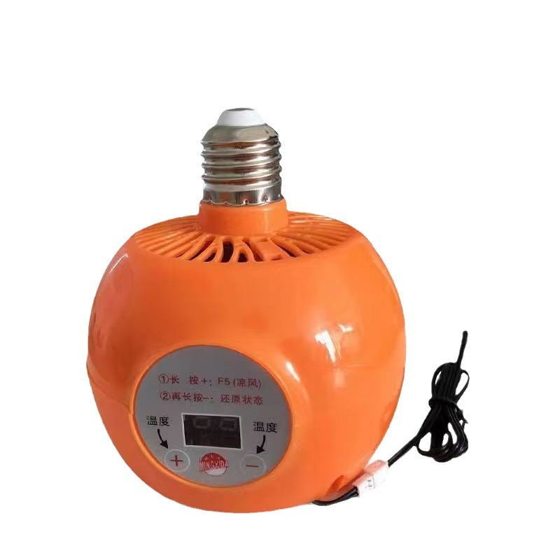 Programable Brooder Heat Lamp - Uses lightbulb socket, Set the Temp, Smart Heat Bulb Heater